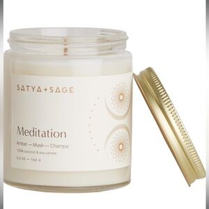 Satya + Sage candle